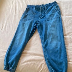 J Crew Denim Joggers